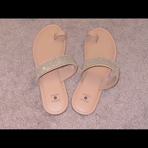 tan diamond womens sandals